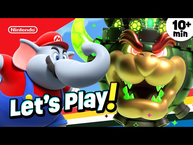 Elephant Mario! 🐘😲 Let’s Play Super Mario Bros. Wonder For Kids ✨ | @playnintendo