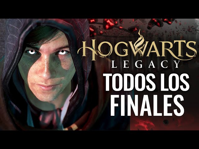 TODOS LOS FINALES EXPLICADOS HOGWARTS LEGACY + SECRETO