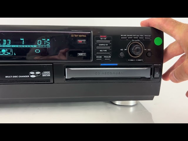 Philips CDR 785 17 CD Compact Disc Recorder Player - For Parts