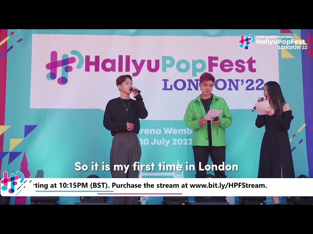 HallyuPopFest London 2022 - Red Carpet Highlight #CHEN