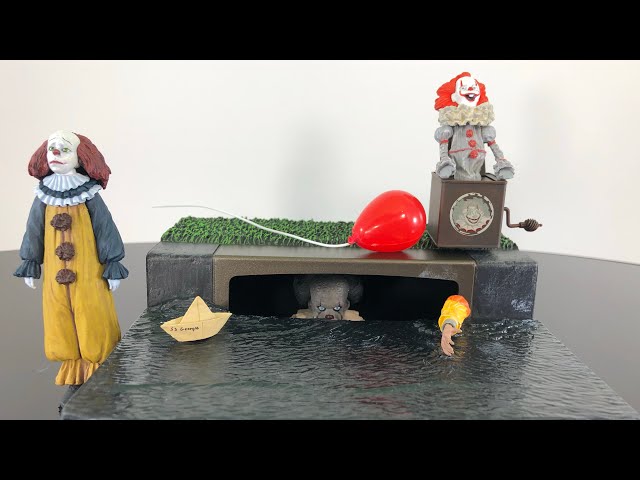 NECA Toys IT Movie 2017 Pennywise accessory set
