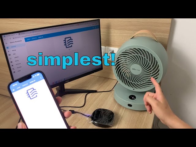 easiest way control any IR device with home assistant - KC868-AG