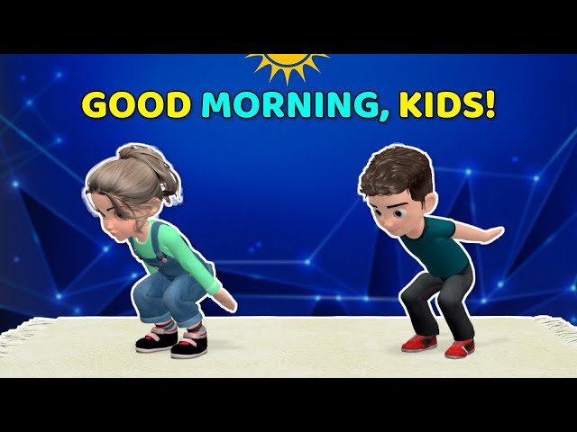 GOOD MORNING EXERCISES! ENERGY BOOST WORKOUT FOR KIDS