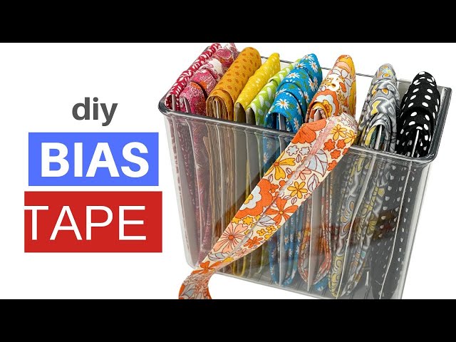 DIY Bias Tape / The Easiest Way