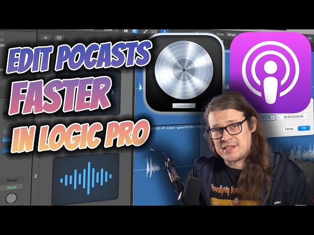 Edit Podcasts FASTER in Logic Pro