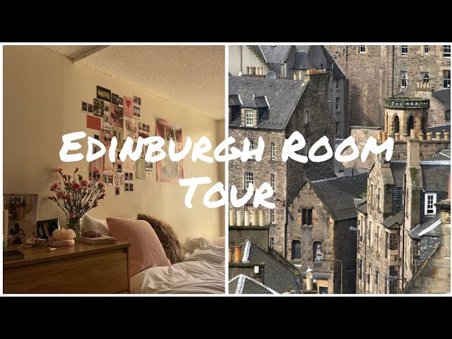MY EDINBURGH ROOM TOUR |STUDENT ACCOMODATION ROOM TOUR