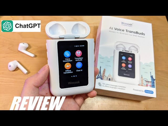 REVIEW: Wooask TransBuds A8 Smart AI Translator TWS Earbuds Powered by ChatGPT?