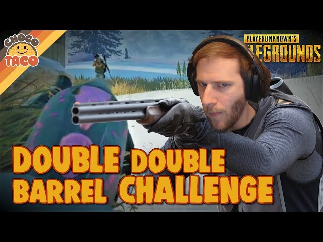 Double Double Barrel Challenge - chocoTaco PUBG Gameplay