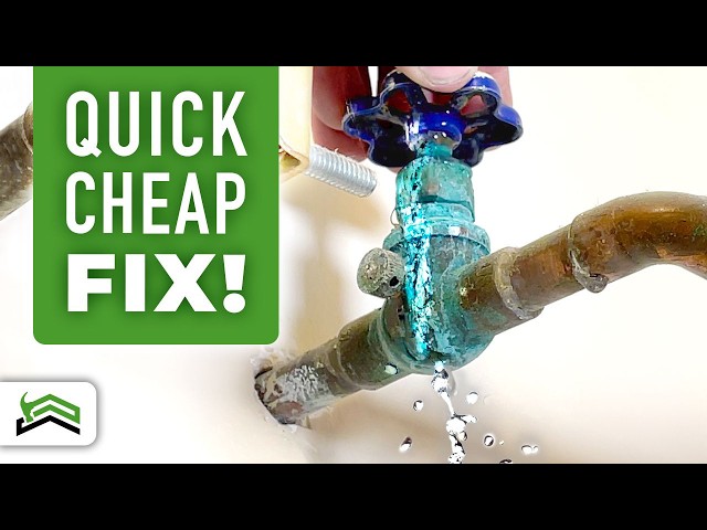 How To Fix A Main Water Shutoff Valve Leak