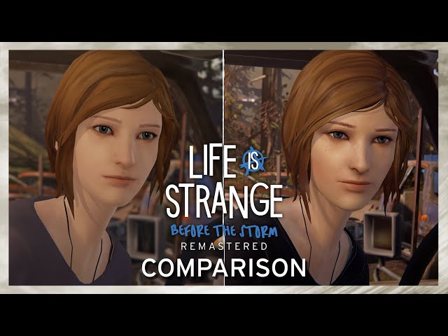 Official Cutscene Comparison - Life is Strange: Before the Storm Remastered