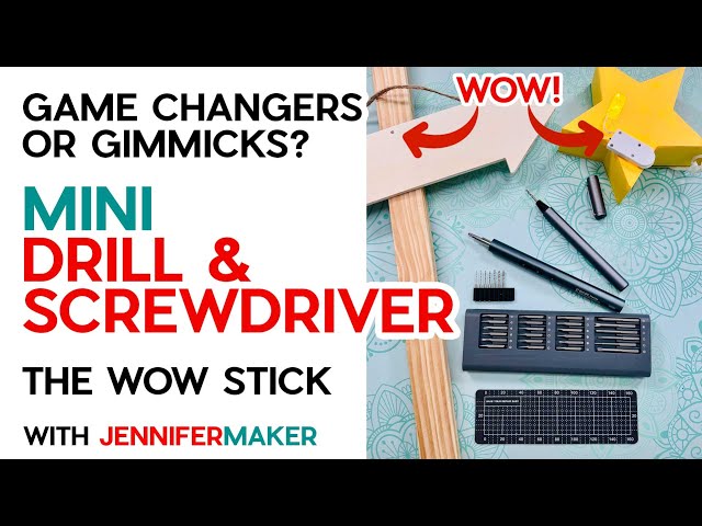 Mini Drill & Screwdriver for DIY: Game Changer or Gimmick? | Wow Stick Review