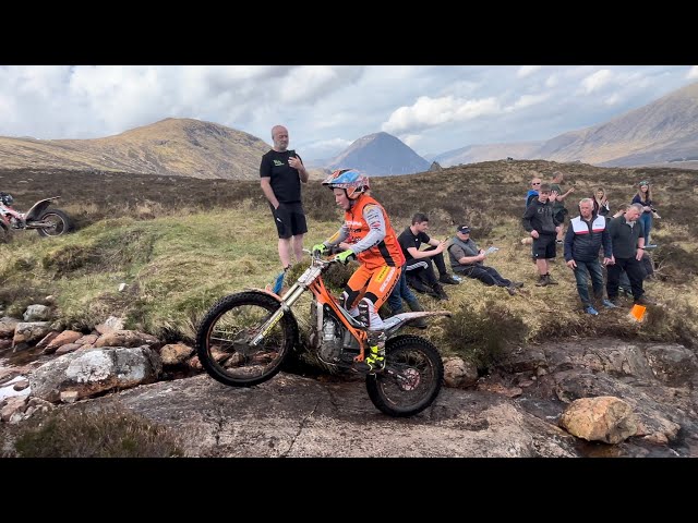Scottish Six Days Trial 2024:  Day 5 Chairlift Glencoe Mountain
