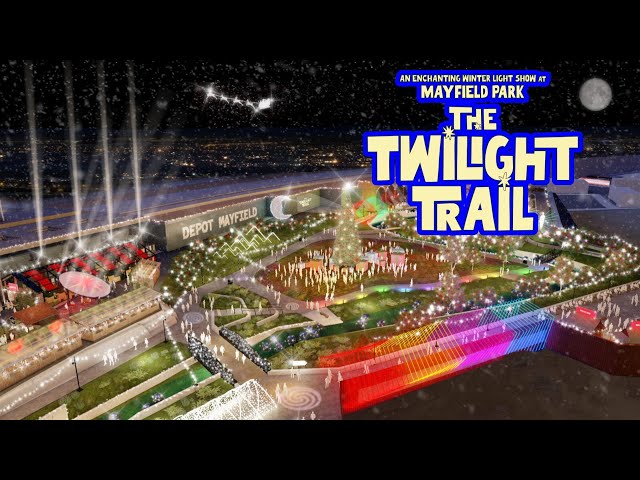 THE TWILIGHT TRAIL AT FREIGHT ISLAND | MAYFIELD PARK MANCHESTER | CHRISTMAS LIGHTS | VLOG