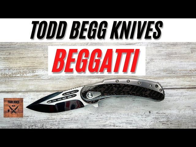 Todd Begg Beggatti Custom Pocketknife. Fablades Full Review