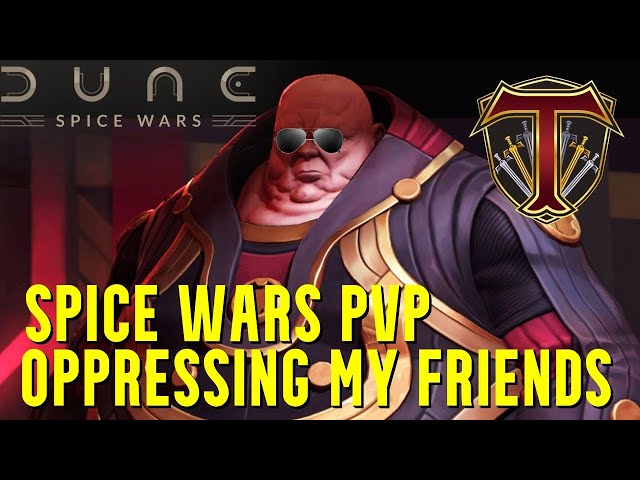 OPPRESSING & NUKING MY FRIENDS | Harkonnen PVP - 4 Player FFA! Dune Spice Wars