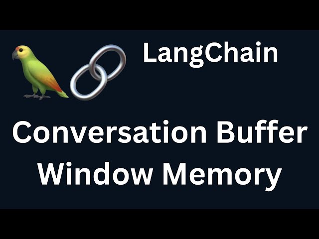 LangChain 24: Conversation Buffer Window Memory in LangChain | Python | LangChain