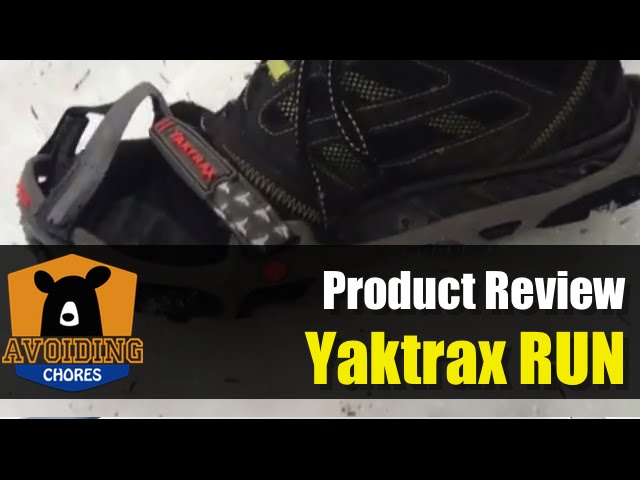 Good Traction on Snow & Ice for Runners Hikers and Commuters The Yaktrax RUN  Product Review