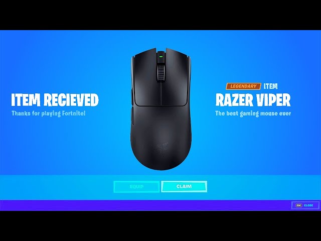 The BEST Mouse for Fortnite.. (Razer Viper V3 Pro Review)