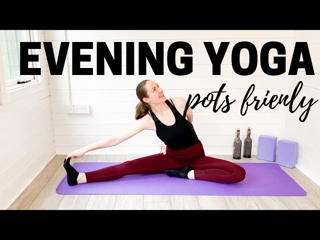 POTS FRIENDLY BEDTIME YOGA FLOW | Evening Yoga for POTS & Chronic Illness