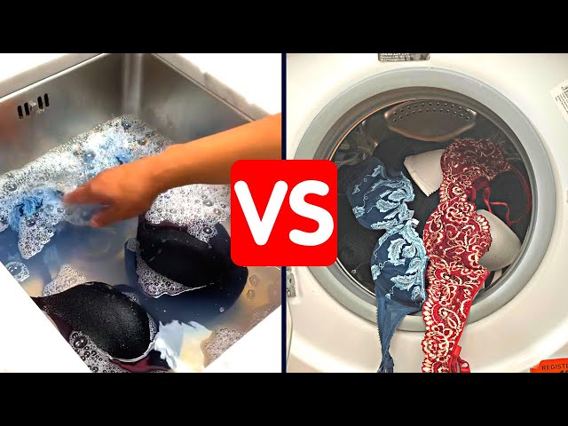 Hand-wash vs Machine Wash with Bra Care