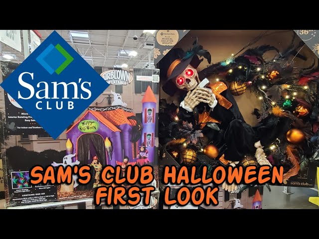 Sam's Club Halloween 2022 Decor First Look