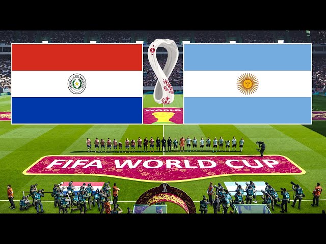 Paraguay  V  Argentina | FIFA World Cup 2026 | Mexico Canada | Pes eFootball Gameplay