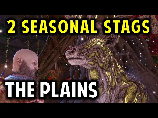 The Plains: 2 Seasonal Stags Locations | God of War Ragnarok