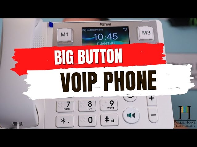 BIG Button Voice over IP Phone
