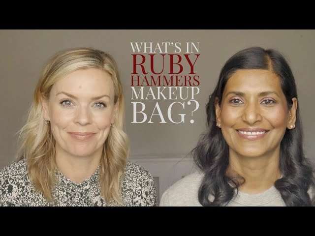 Ruby Hammers Makeup Bag