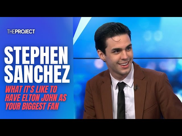 Stephen Sanchez Reveals How Elton John Called Him To Tell Him He's A Fan