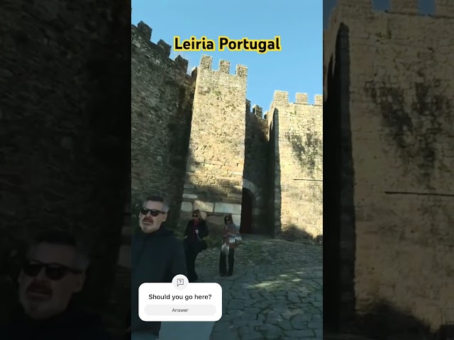 Leiria Portugal. Central Portugal 🇵🇹 #travel #tour #europe #trip #viagem2023 #leiria #walkingtour
