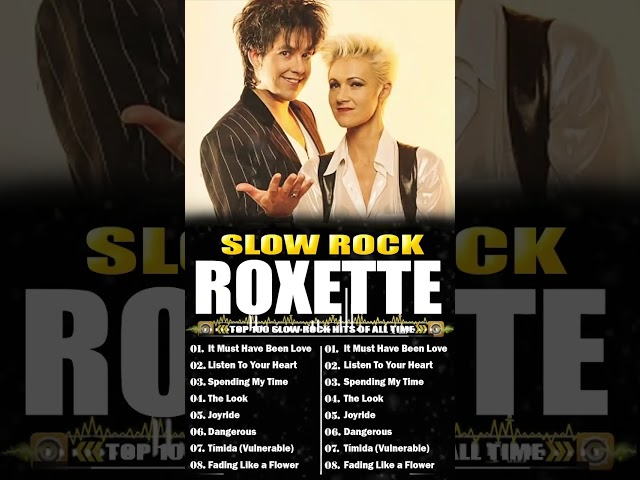Roxette Best Of Songs - Greatest Album 2024