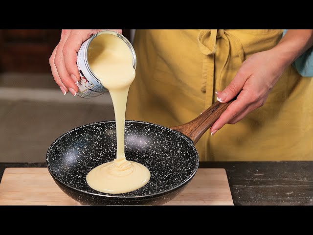 Condensed milk Milk Desert ready in 15 minutes! 🍰