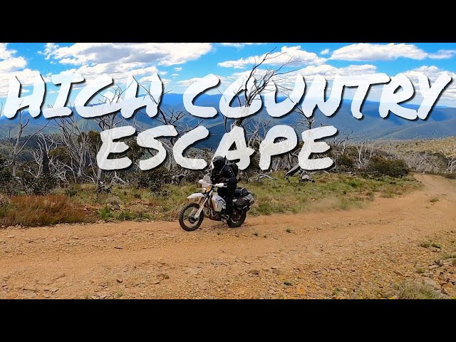 Moto Camping Into The EPIC Vic High Country | FE501| 701 Enduro | Part 1