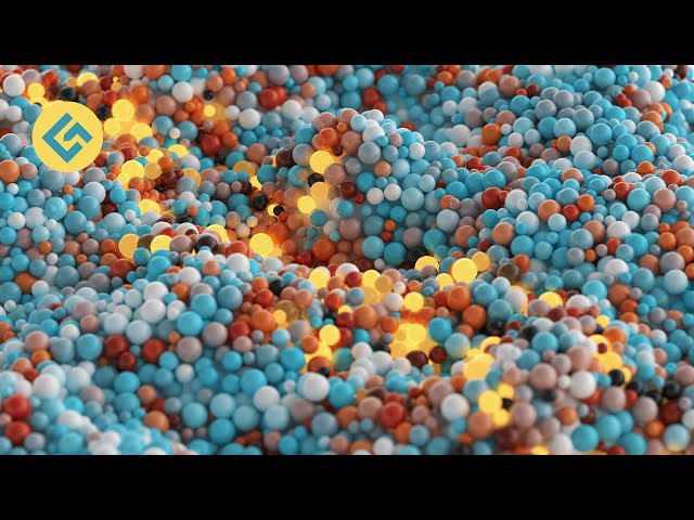 Glowing Spheres in Cinema 4D and Octane - (Free Project)