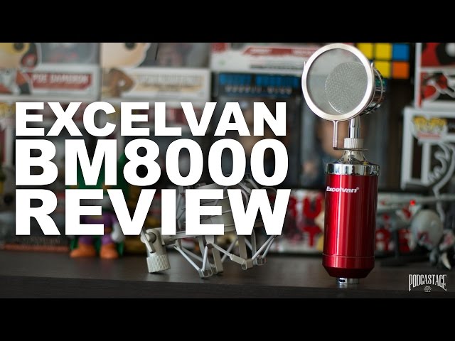 Excelvan BM-8000 Condenser Mic Review / Test