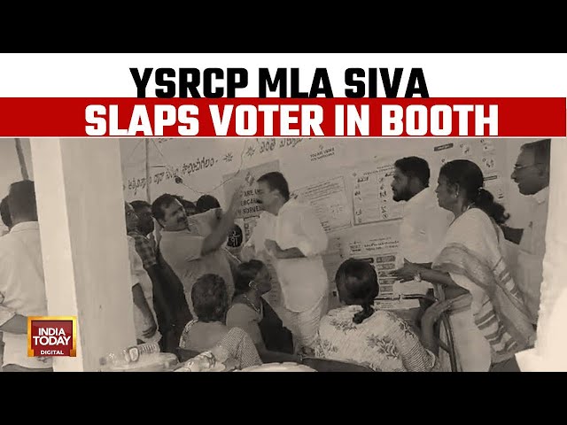 Scuffle At Andhra Polling Booth As Jagan Mohan Reddy's Party MLA, Voter Slap Each Other