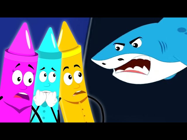 Scary Flying Shark Song and Baby Halloween Cartoon for Toddlers