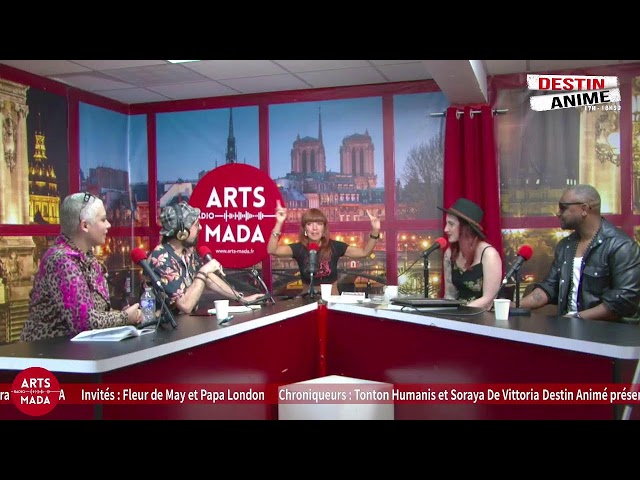 Radio Arts-Mada 17h/18h30 - Destin Animé présenté par Isadora SPACAGNA