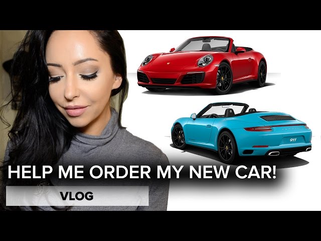 VLOG | Help Me Order My New Porsche!