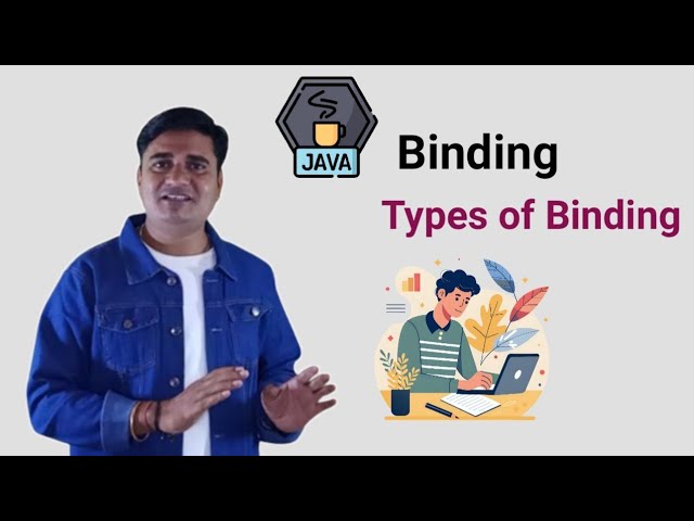 What is Data Binding in java |  Binding in java  in hindi