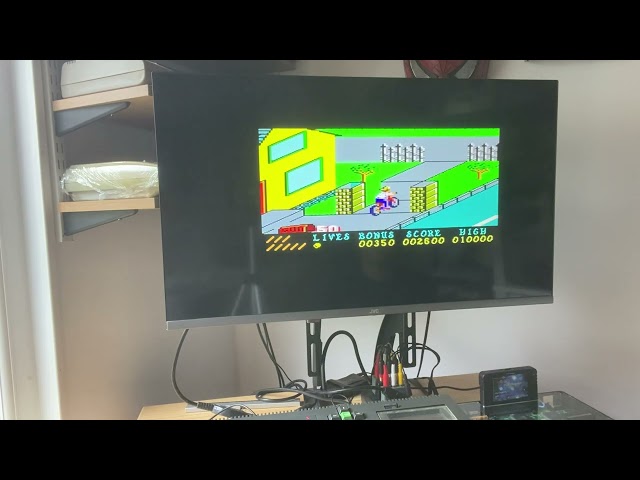Paperboy gameplay Amstrad cpc 464 #amstradcpc464 #retrogaming
