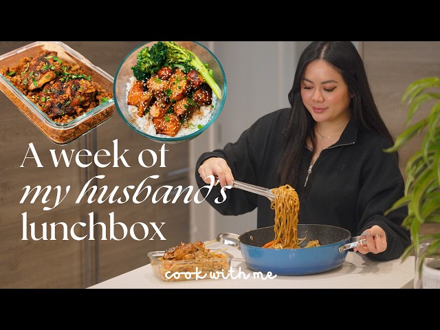 a week of husband’s lunchbox ep. 7 🍱 *comforting easy recipes*