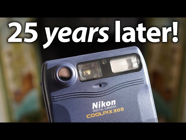 Nikon COOLPIX 300: 25 YEARS later! RETRO review