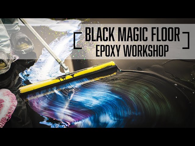 Epoxy Floor | Black Magic