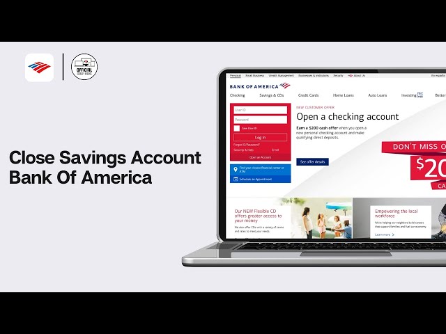 How To Close Savings Account Bank Of America (2024)