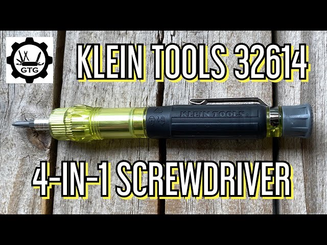Klein Tools 32614 | 4-in-1 EDC Precision Screwdriver