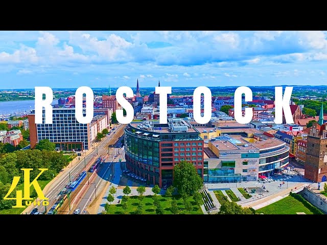 Rostock , Germany 🇩🇪 4K UHD | Drone Footage