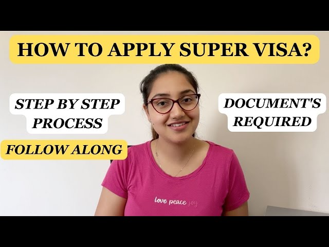 How to apply for Super Visa for Parents and Grandparents| Step By Step follow along|Detailed process