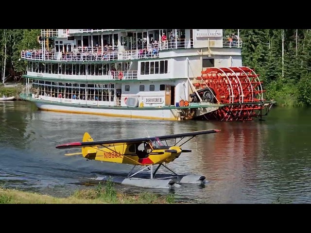 Alaska: The Riverboat Discovery III on the Chena River in Fairbanks, Alaska!